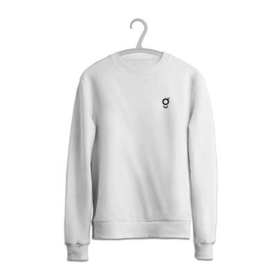 Basic Sweatshirt Beyaz