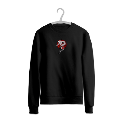 Dragon Sweatshirt Siyah